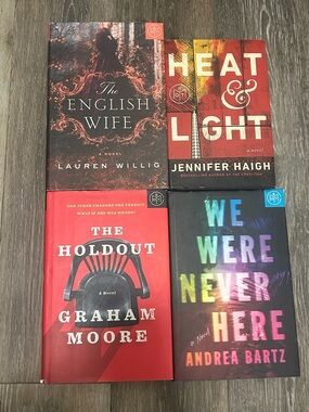 Book Bundle - 4 Hardcover Book of the month books 📚